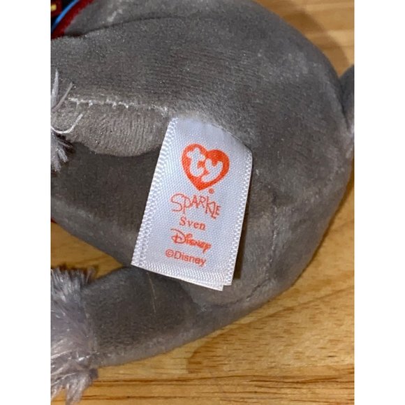 TY Sparkle Sven Disney Reindeer 8" Plush Stuffed Animal Toy Frozen Movie Plush - Picture 8 of 9